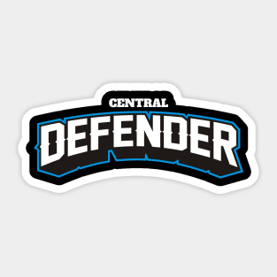 CENTRAL DEFENDER Sticker